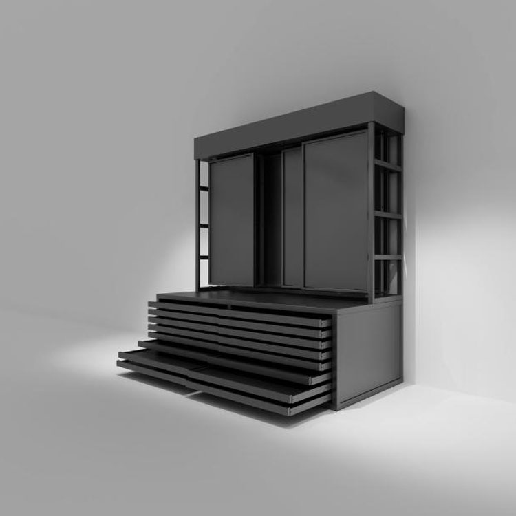 A kerámia csempe -kijelző -állvány innovatív frissítése segíti az otthoni bútor- és építőanyagok iparának javítását a fogyasztói élmény javításában
